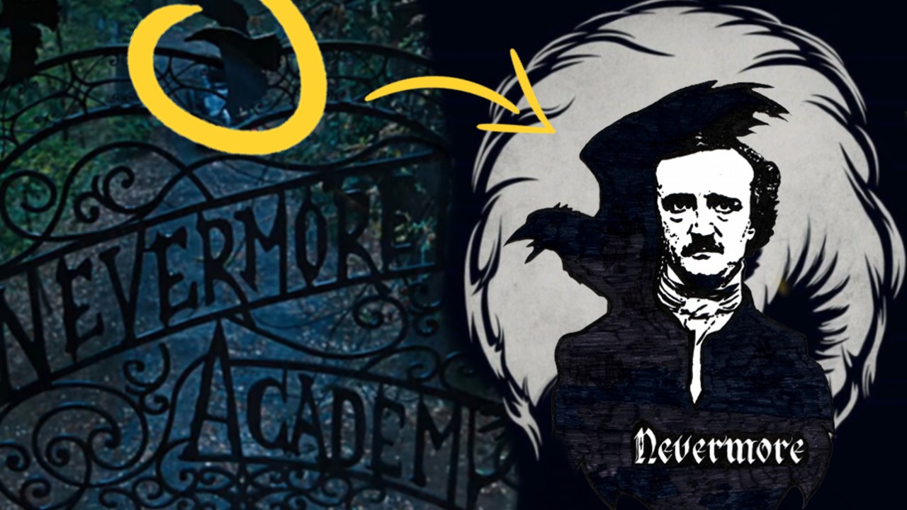 Edgar Allan Poe Raven poem Nevermore Akademi