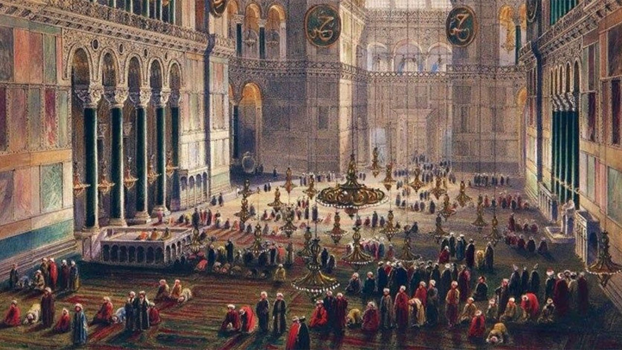 Representation of Fatih Period Hagia Sophia