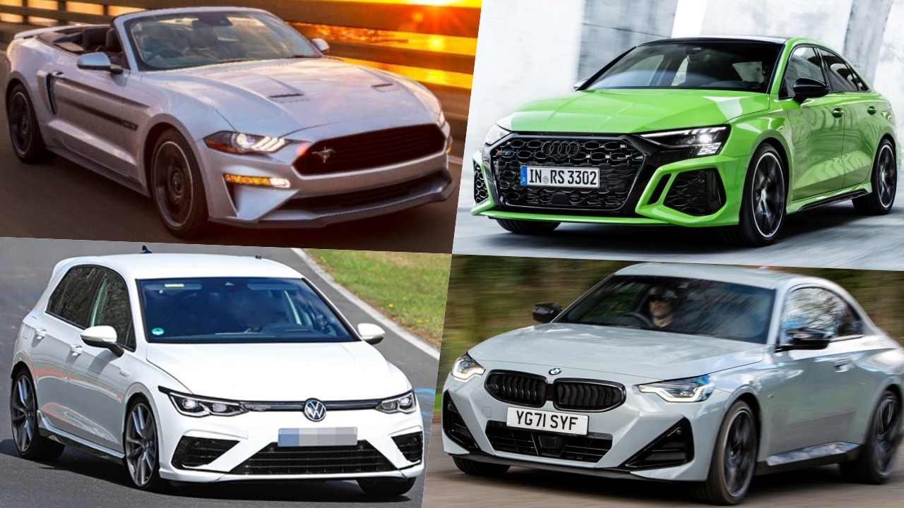 Bu Videodan Sonra Mustang'den Soğuyacaksınız: Audi RS 3, Ford Mustang, BMW M240i ve Golf R Karşı Karşıya