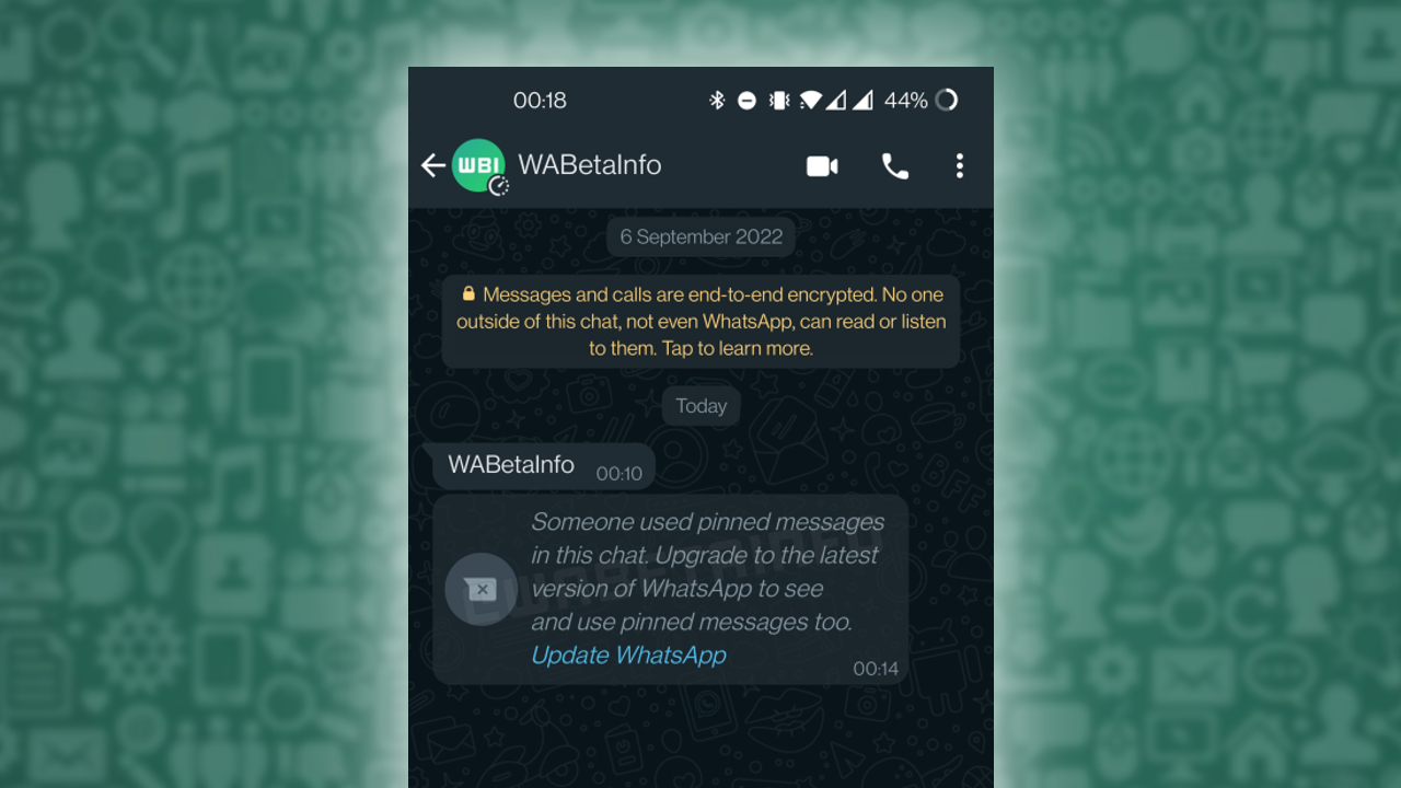 WhatsApp, Herkese 'Sonunda Be' Dedirtecek Bir zellik zerinde alyor: Mesajlar Sabitlemek Mmkn Olacak