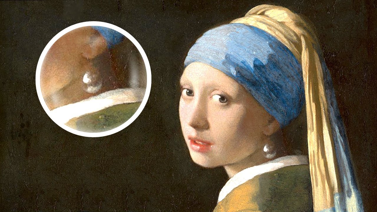 girl with pearl earrings