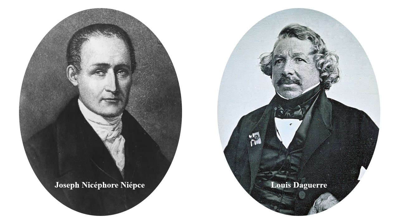 Joseph Nicéphore Niépce ve Louis Daguerre