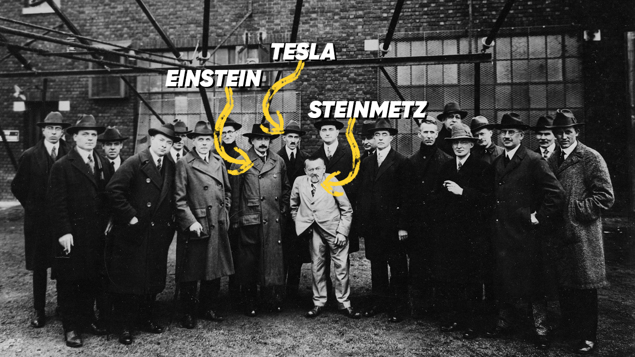 Einstein, Tesla, Steinmetz