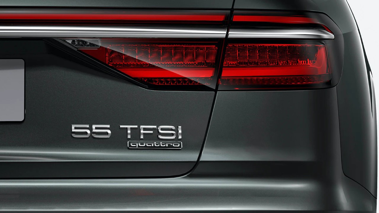 What do Audi trunk letters mean