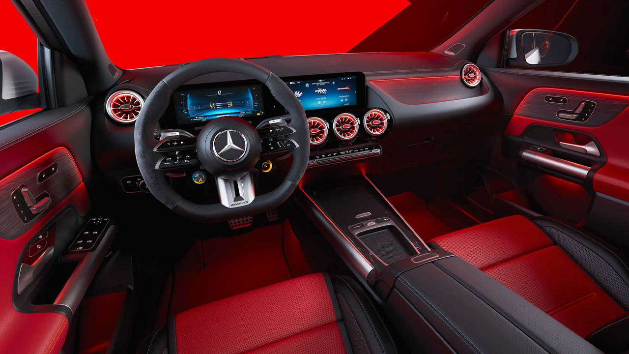 Mercedes-Benz gla interior design