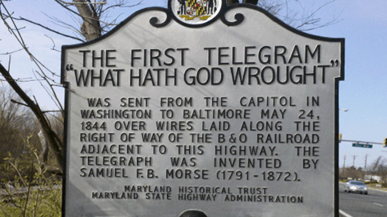 first telegram