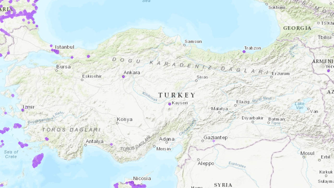 Türkiye 5G coverage map