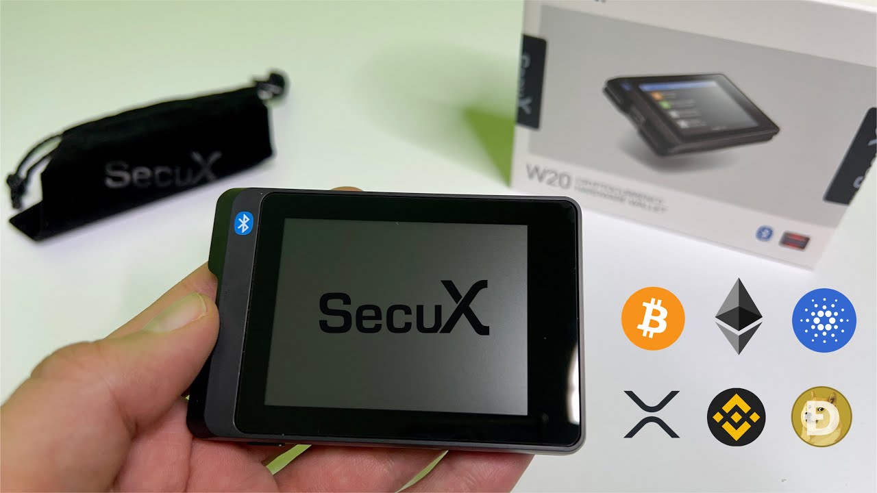 SecuX W20 is a good cold wallet