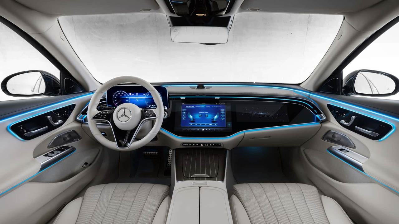 Mercedes-Benz E-Serisi iç tasarım