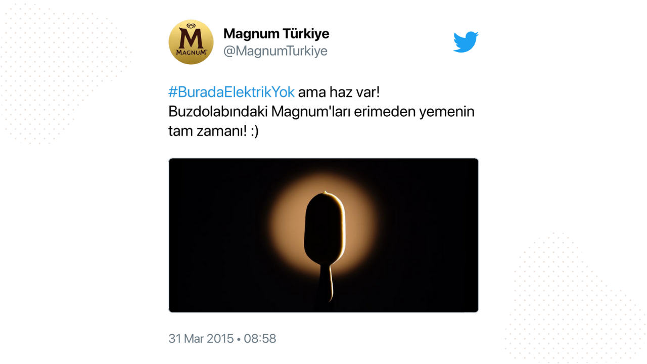 Magnum Twitter Post