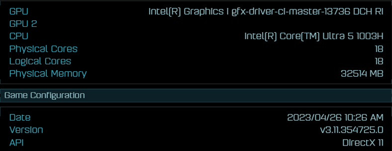 Intel Core Ultra 5 1003H