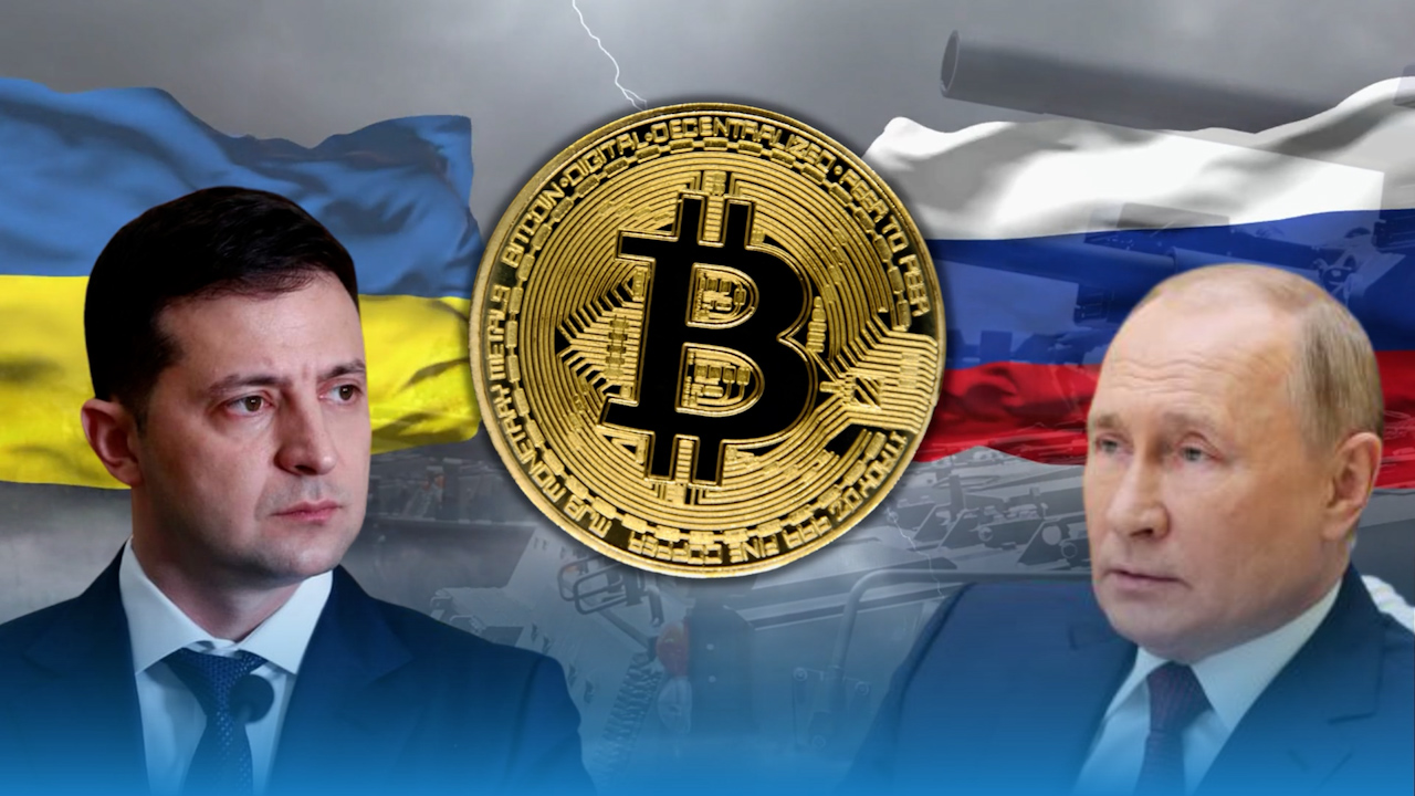 Cryptocurrencies were used in the war between Russia and Ukraine