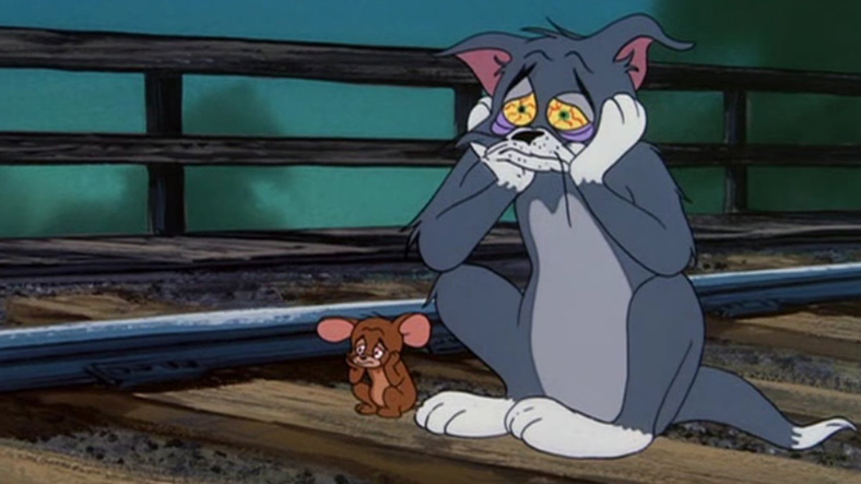Tom ve Jerry tren rayları intihar son bölüm