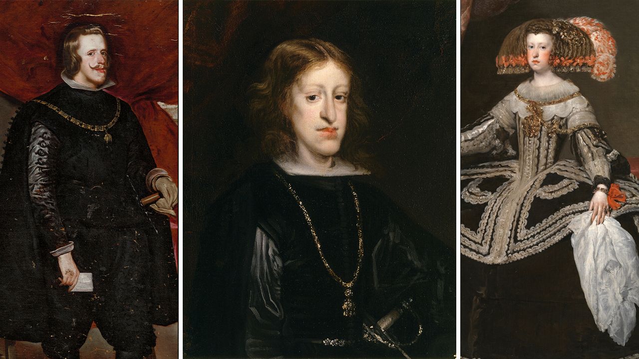 II. Charles ve Ebeveynlerinin Portresi