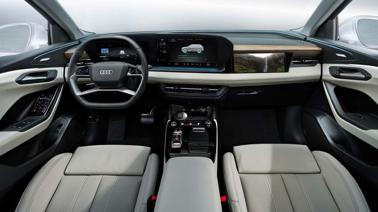 Audi Q6 e-tron iç tasarım