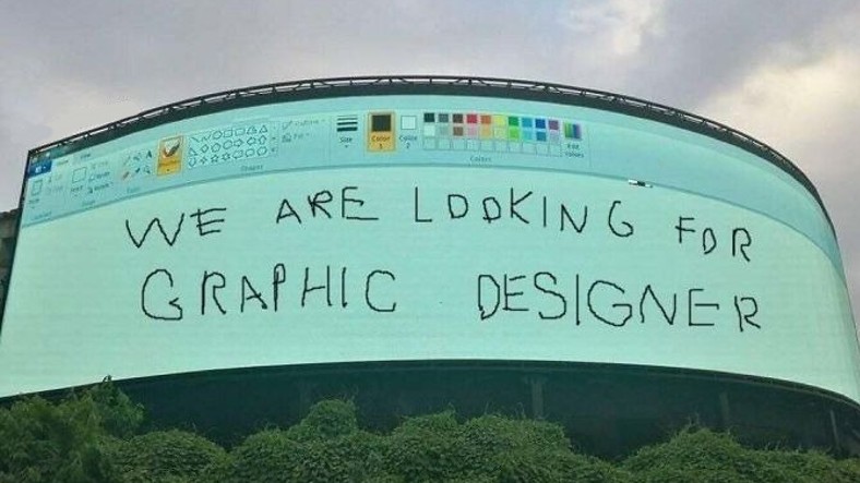 graphic design job posting