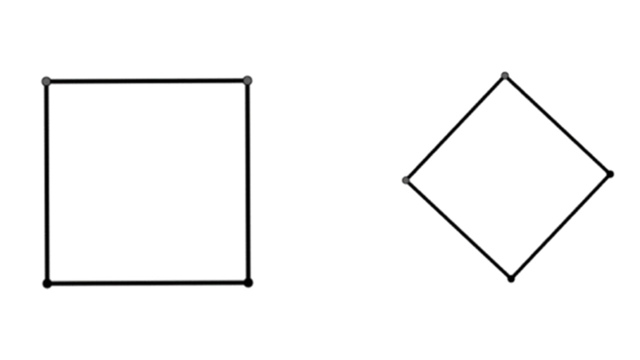 square and rhombus
