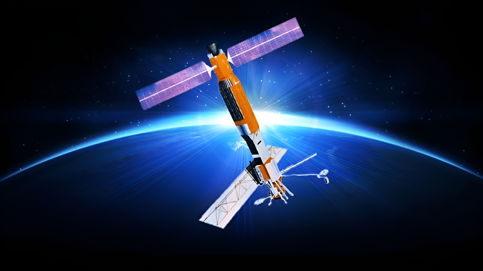 NASA Seasat spacecraft