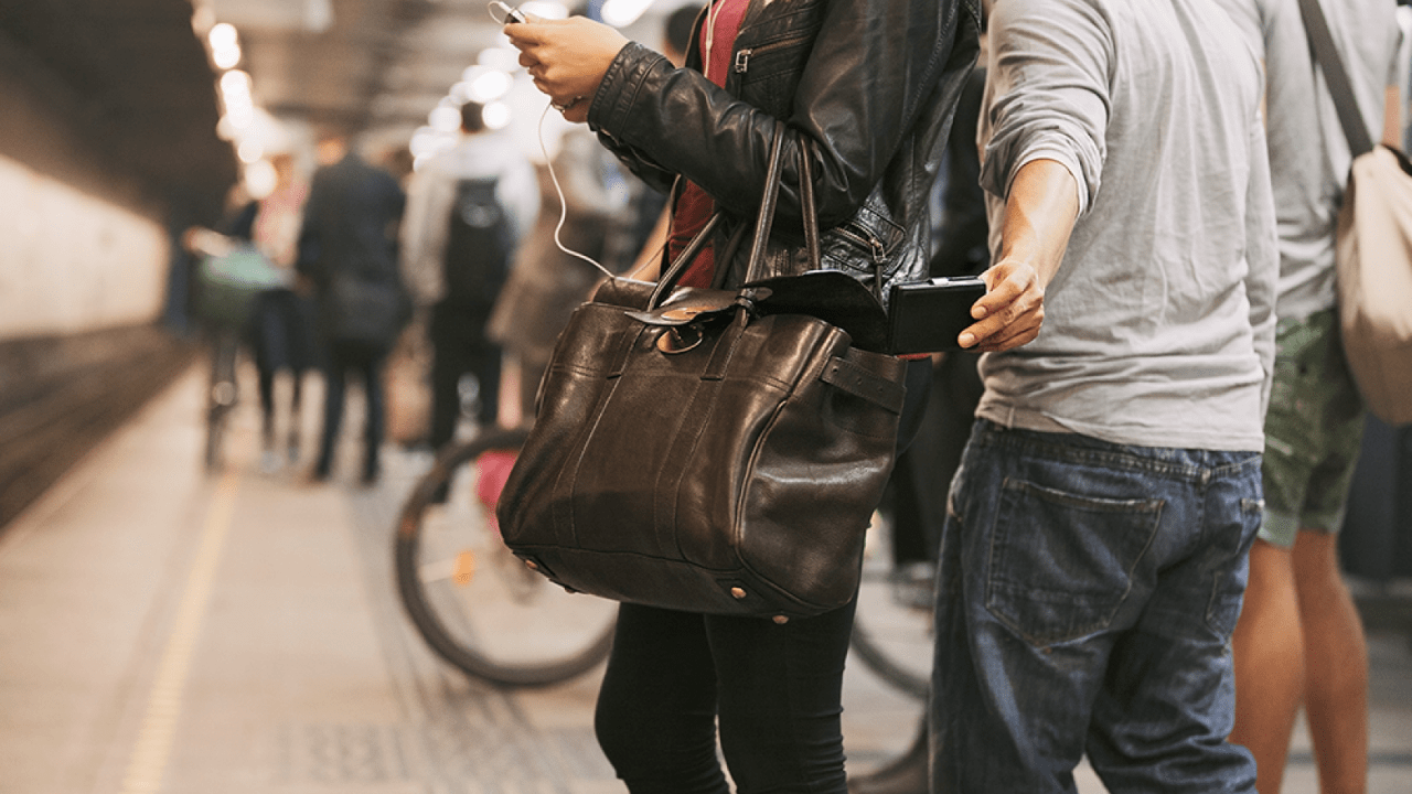 Public transport pickpockets, thieves