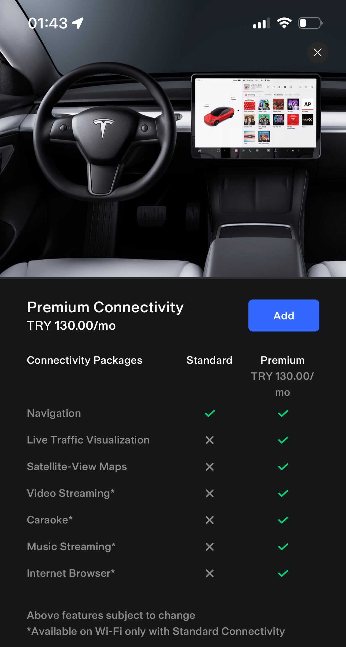 Tesla Premium
