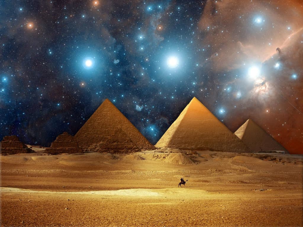 pyramids and stars