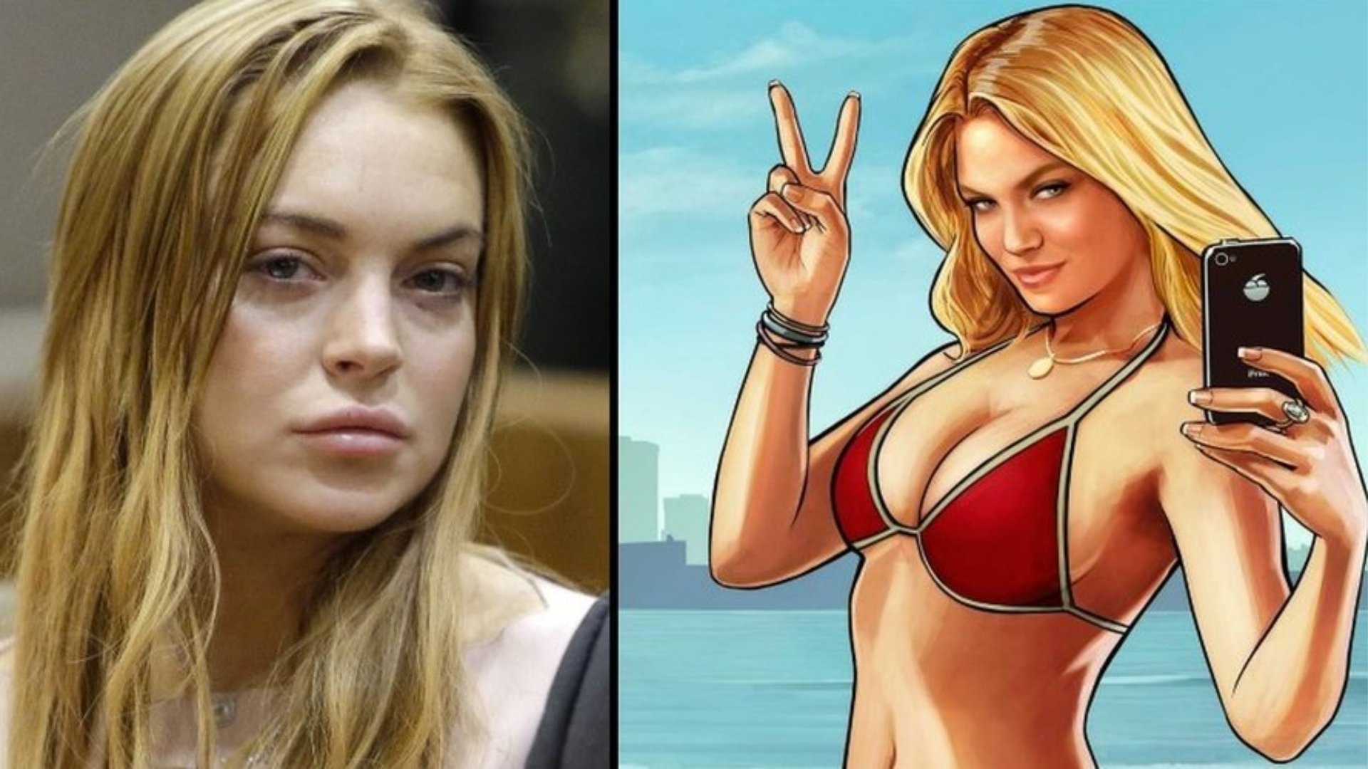 GTA 5, Lindsay Lohan, benzerlik