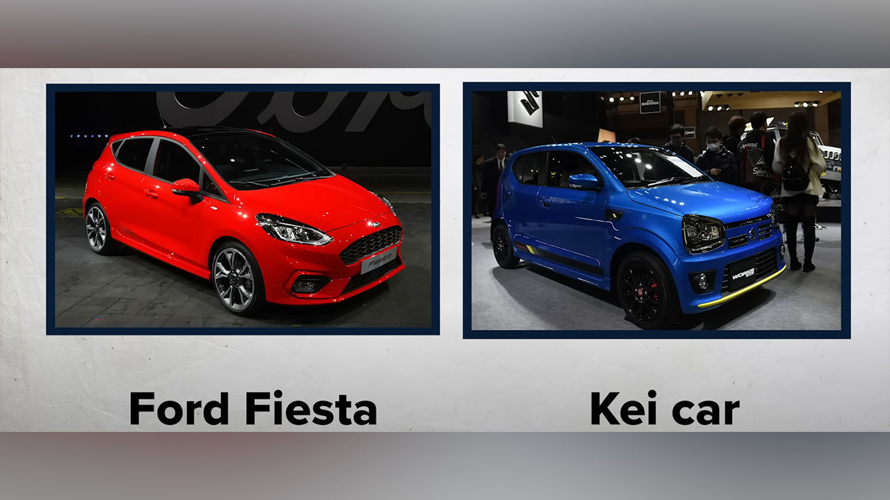 Kei araçlar vs Ford Fiesta