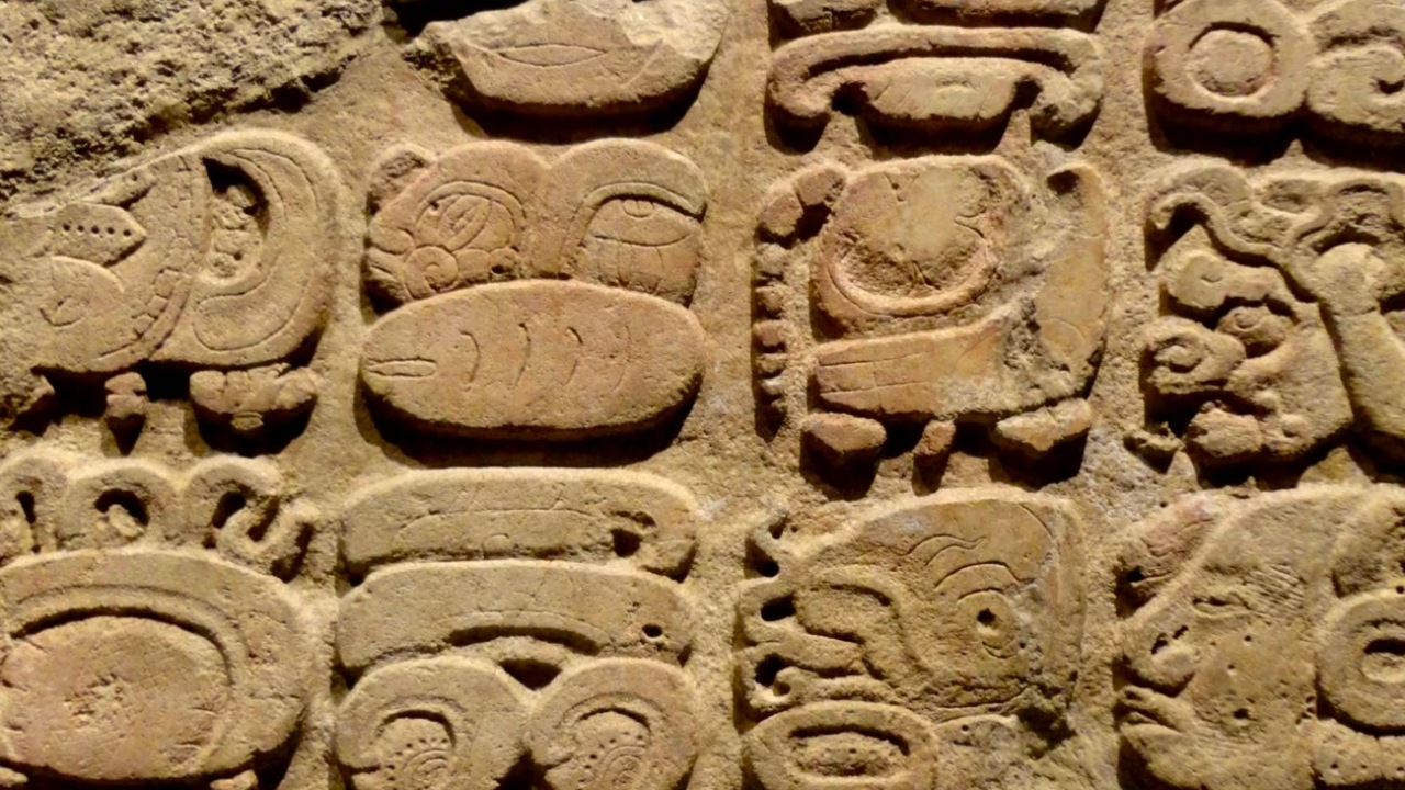 Mayan inscriptions