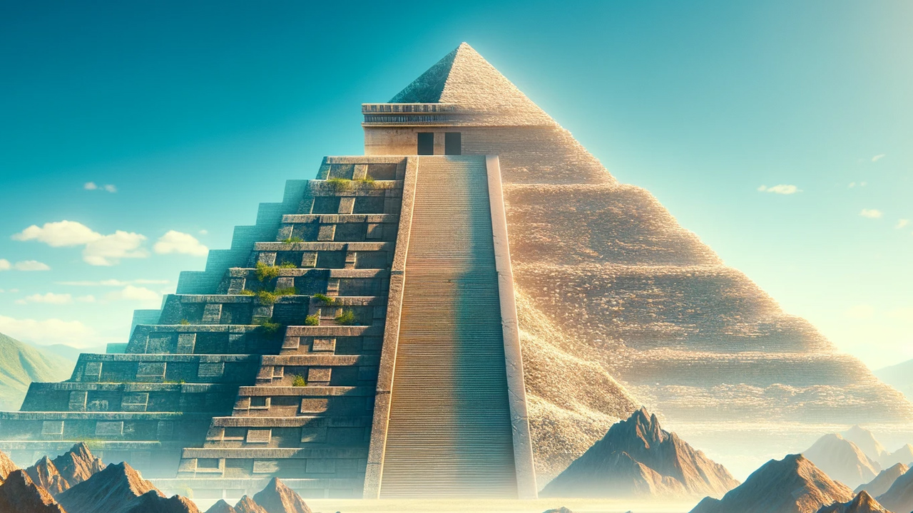 aztek ve mısır piramitleri