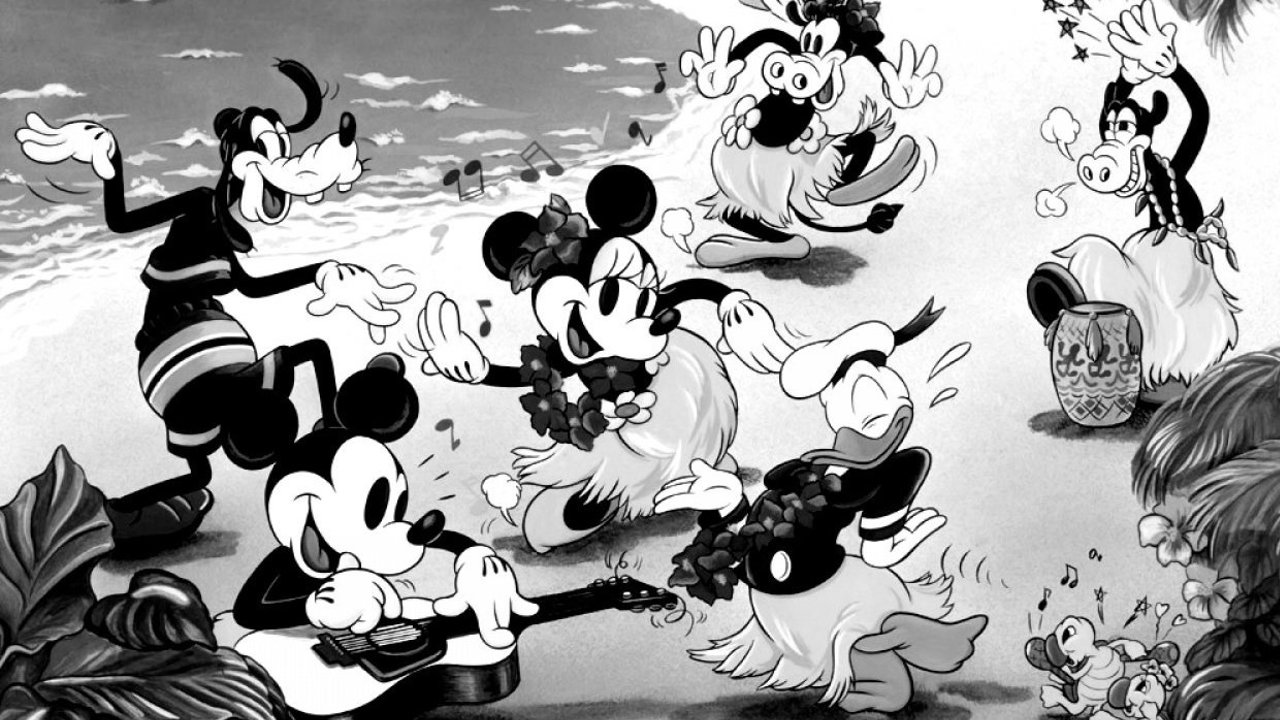 mickey and other characters