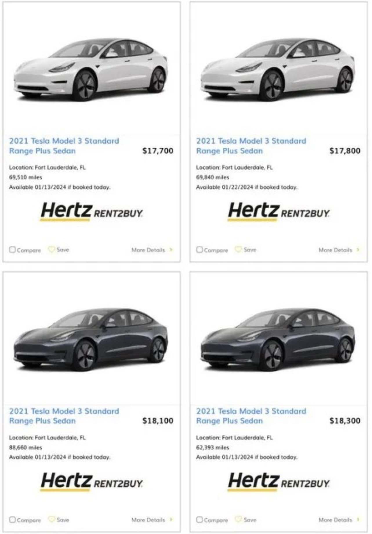 Hertz, elektrikli otomobillerini satıyor