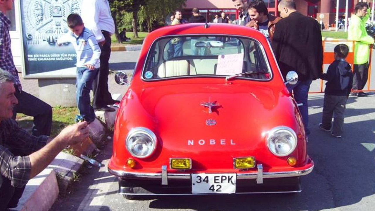 Turkey's first mass-produced car, Nobel 200