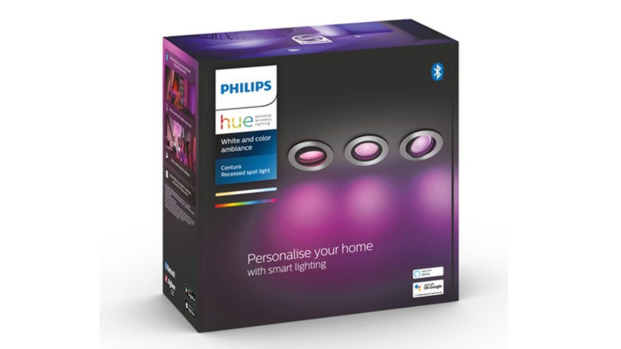 Philips Hue WCA Centura Akıllı Gömme 3'lü Spot Işığı