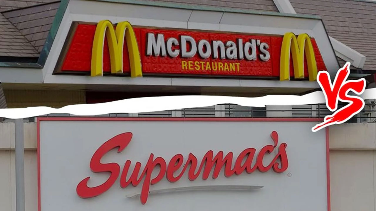 McDonald's and Supermac's