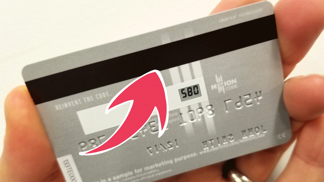 credit card magnetic stripe