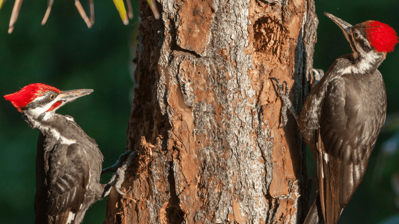 woodpecker breeding