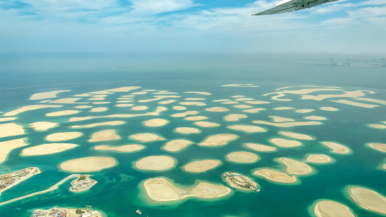îles de sable de Dubaï