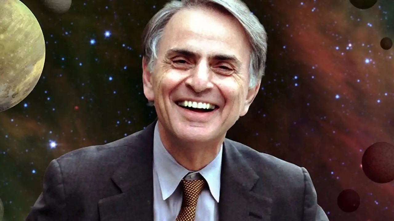 Carl Sagan Celal Şengör
