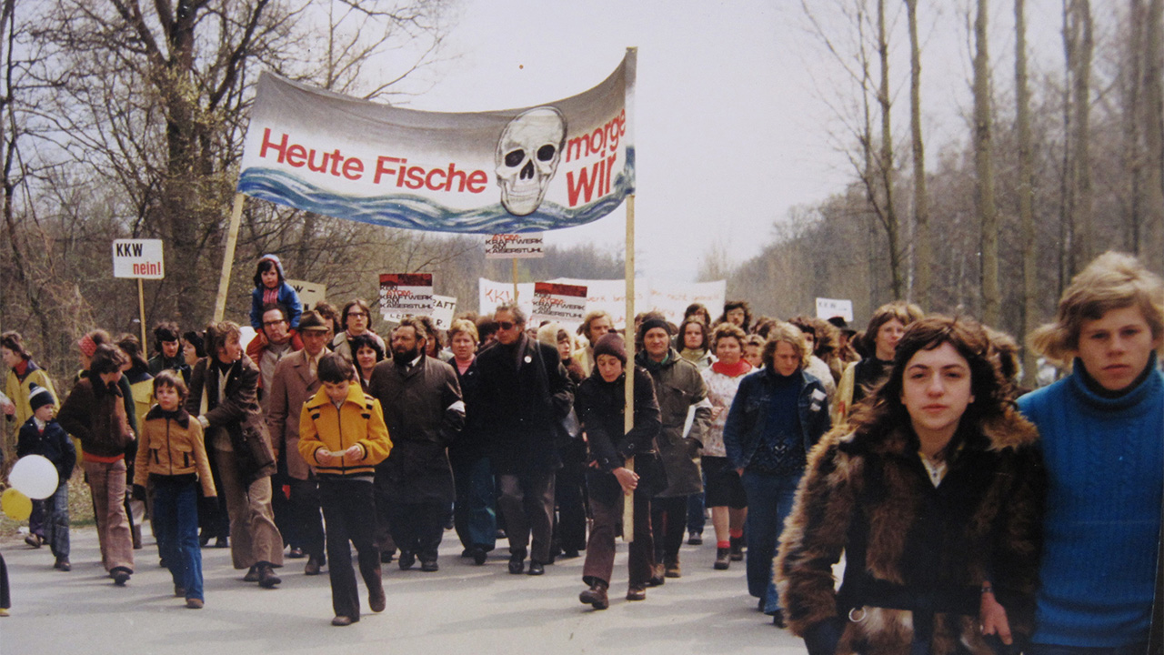 Almanya nükleer enerji protestosu