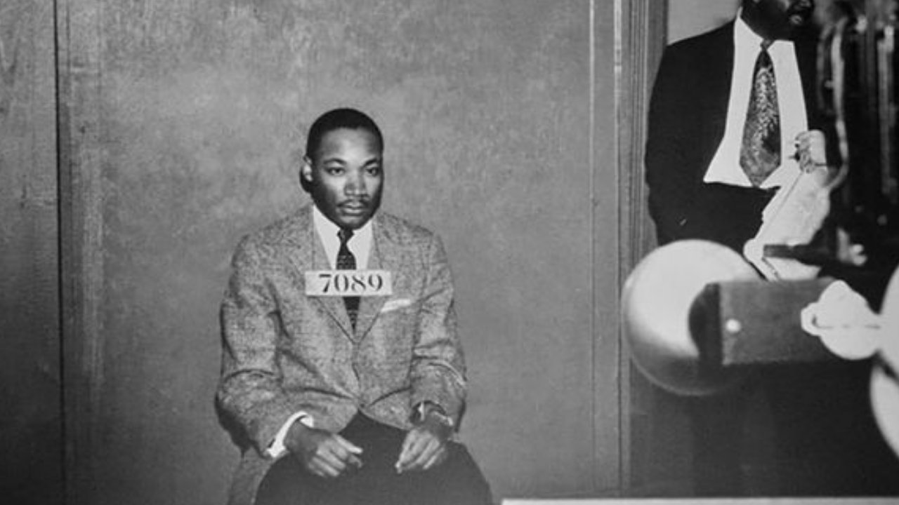 Martin Luther King's arrest
