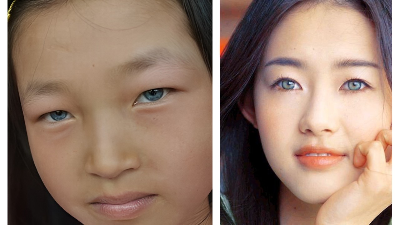 Why are there no asians with blue eyes?