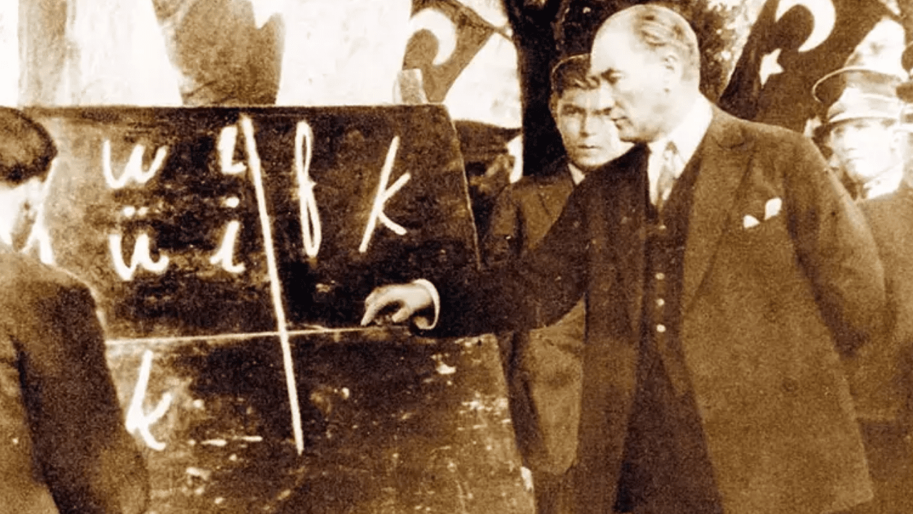 The Latin alphabet that came with the Alphabet Revolution and Ataturk
