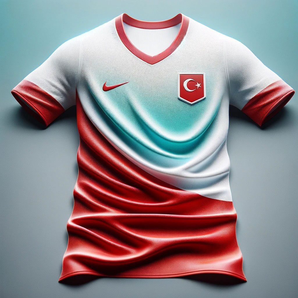 National team jersey prepared with artificial intelligence