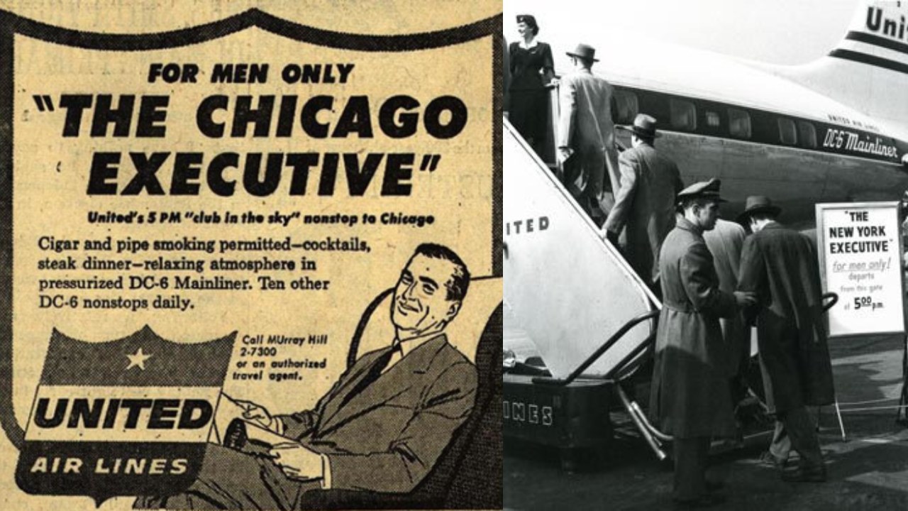 Eskiden Bazı Hava Yolu Şirketleri Neden Sadece Erkeklerin Binebildiği Uçuşlar Düzenliyordu?