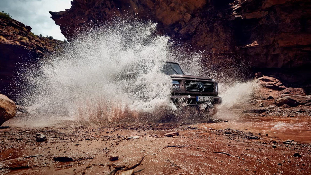 Mercedes G-Class and off-road