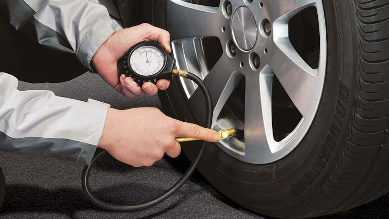 Tire pressure measurement