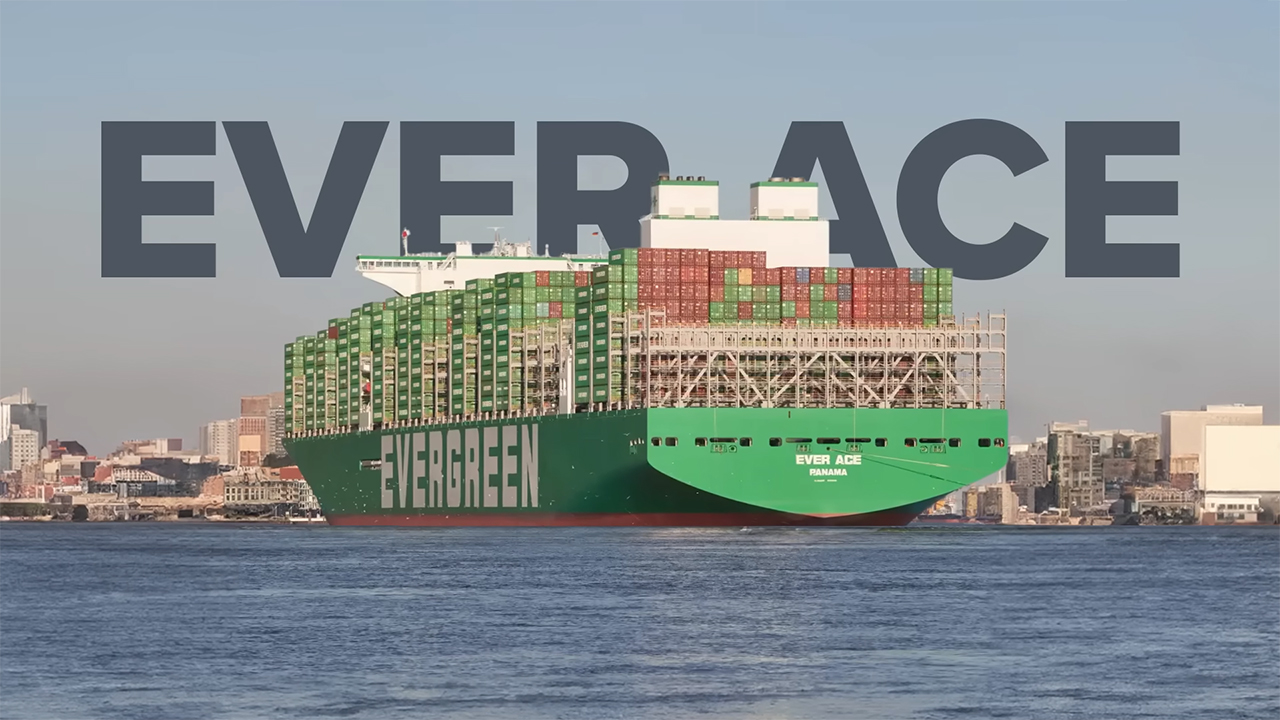 Ever Ace container ship