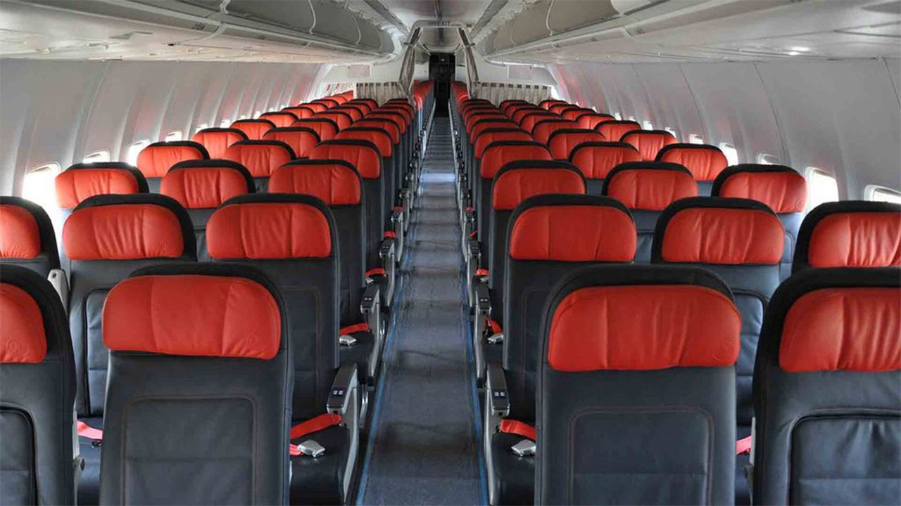 yolcu uçağı koltukları