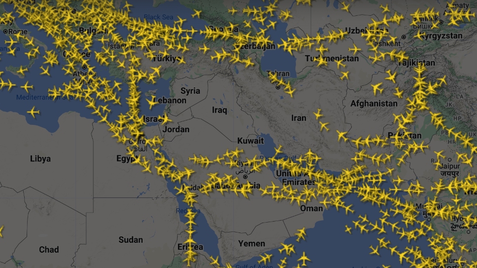 Middle East flights