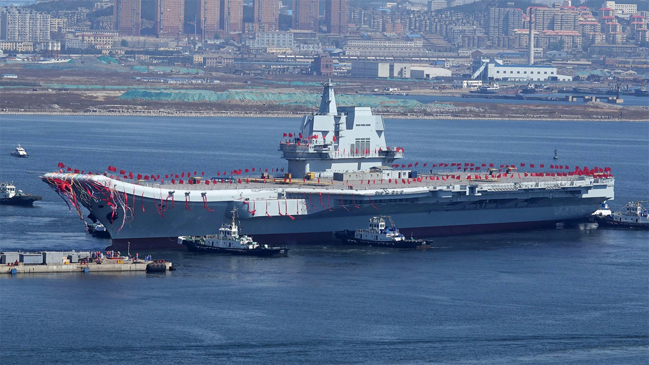 Liaoning aircraft carrier China